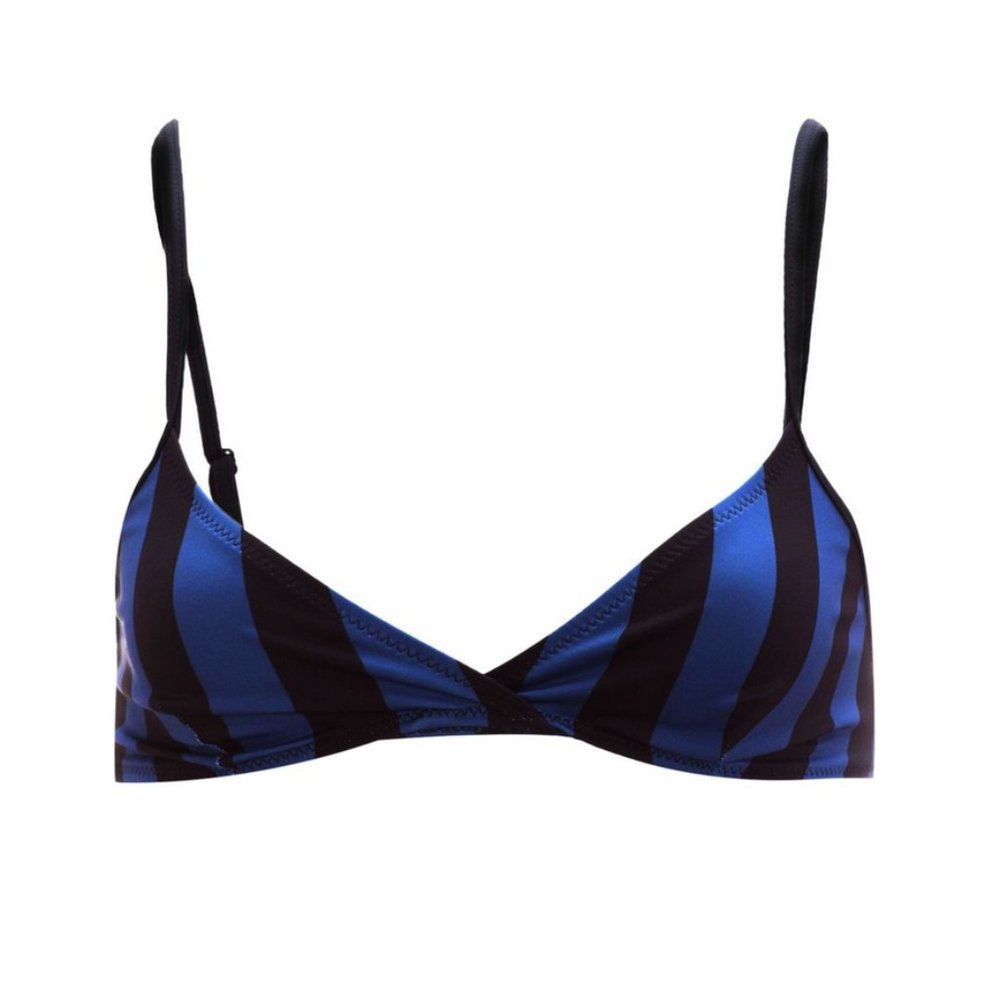 NWT Solid & Striped Brigitte Bikini Top S - stripe